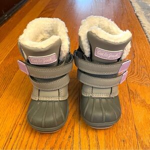 Cat & Jack toddler snow boots